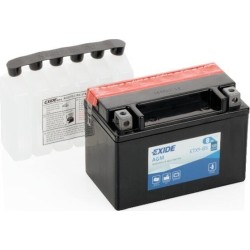 Bateria de mota Exide ETX9-BS 12V 8Ah 120A AGM - 1